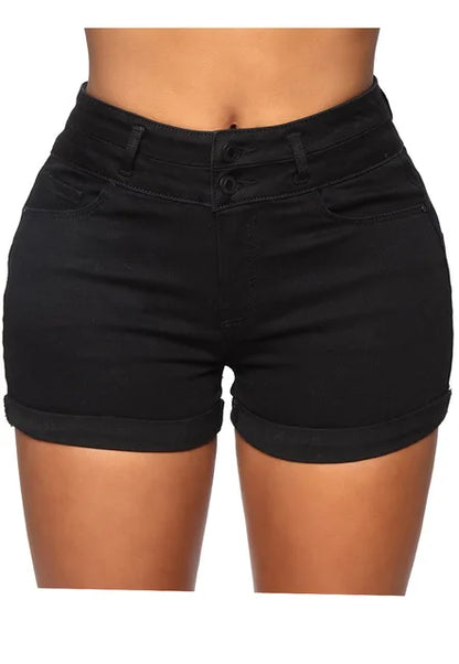 Ela | Denim shorts Zomer