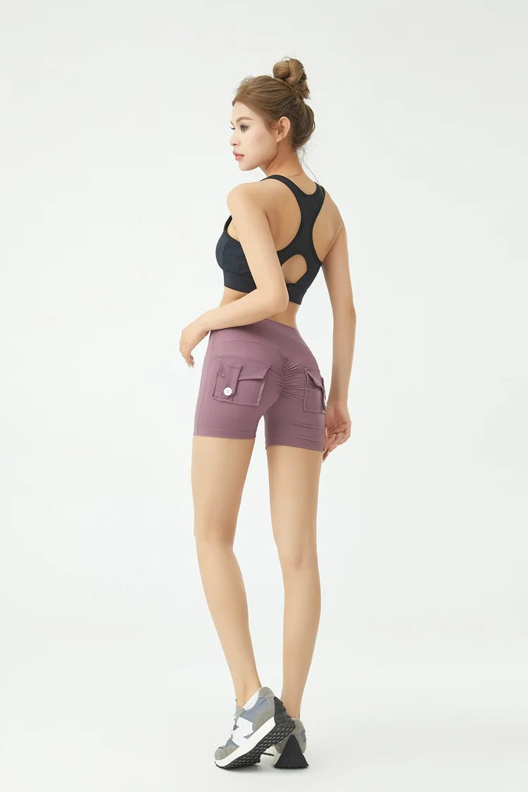 Ela | Cargo Fitness shorts